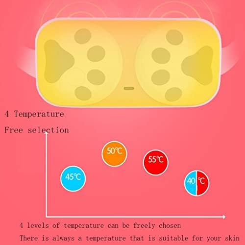 Almofada de aquecimento menstrual do TKHP, vibração de 2 velocidades de 4 velocidades de temperatura