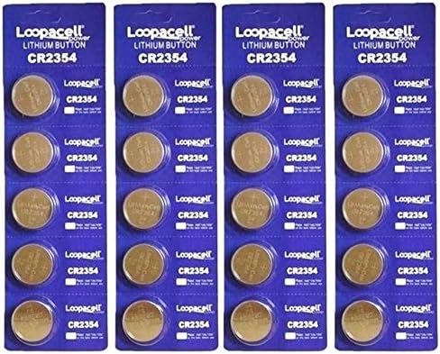 Loopacell 100 Novo CR2354 2354 CR 2354 3V Baterias de células de moeda de lítio
