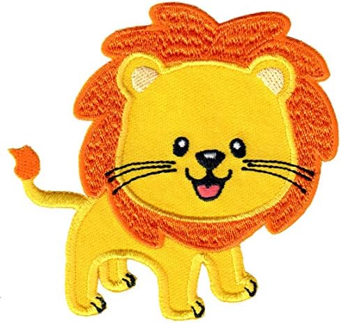 PatchMommy Lion Patch, Ferro On/Sew On - Apliques for Kids Kids