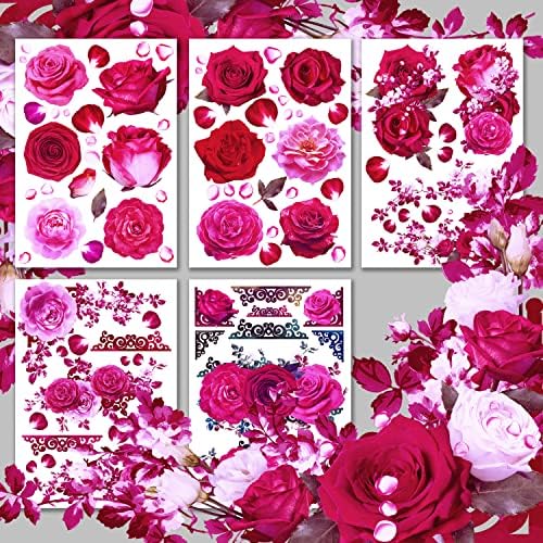 Decoupage Paper Pack Roses azuis Dream
