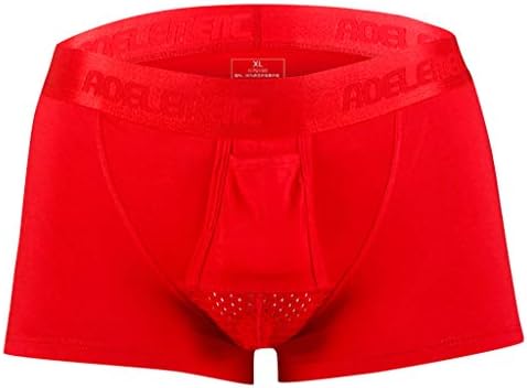 Rtrde Men's Underwears Respire Roupa Bullet Separação Scrotum Underpants Fisiological Boxer Briefs for Men