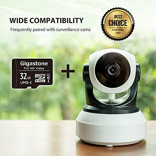 Gigastone 32GB 5-Pack Micro SD Card, Full HD Video, Surveillance Security Came Action Camera