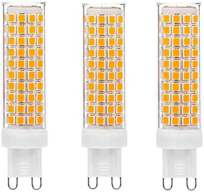 G9 Bulbos LED 12W Sem Flicker T4 G9 Bin-Pin Base 12watt Luzes de milho LED brancos de 3000k brancos