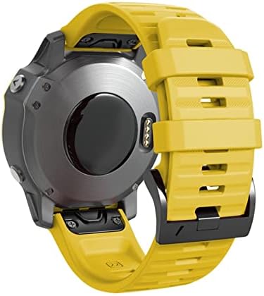 FORFC 26 mm 22mm Watch Band para Garmin Fenix ​​7 7x 6x 6Pro relógio Silicone Easy Fit Wrist Strap for fenix