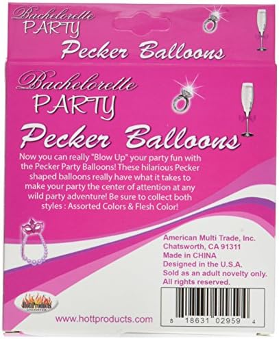 Produtos Hott Unlimited 53712: Balões de Pecker