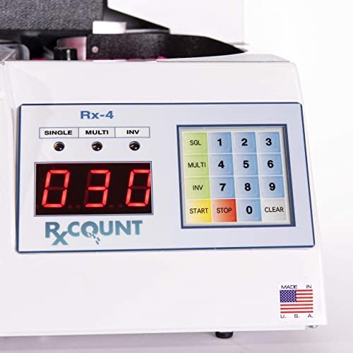 Máquina de contagem de comprimidos automáticos do RX -4 - Contador farmacêutico de mesa digital compacta