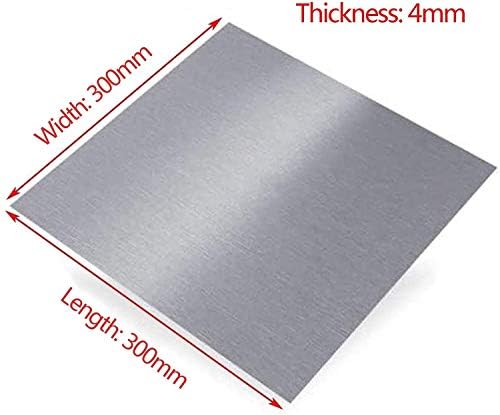 Folha de cobre de metal xunkuaenxuan 6061 folha de metal de alumínio fácil de polir, para artesanato e