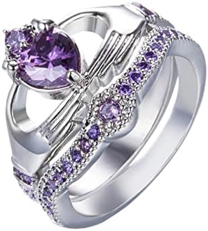 2023 Novo presente Jóias brancas de joias feitas à mão Corte de jóias de casamento de anéis de casamento