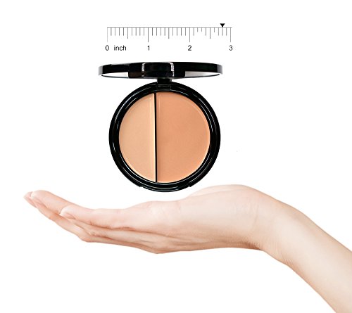 Eve Pearl HD Fundação Dual Cobertura completa Longa diariamente maquiagem de textura leve não oleosa Vitamina