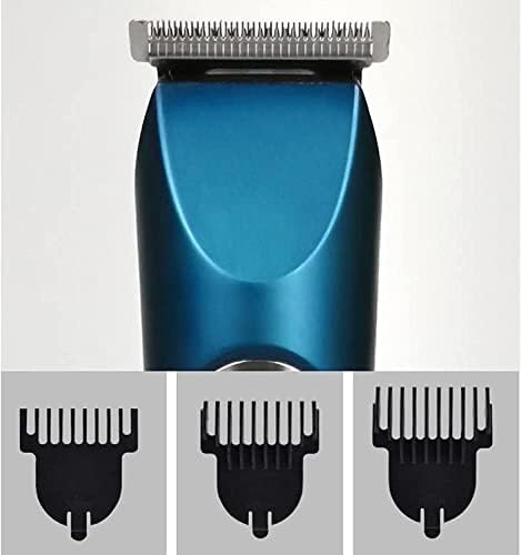 JYYBN CABELO PROFISSIONAL Clipper USB recarregável 3x guia penteados barbeiro de barbeiro inoxidável