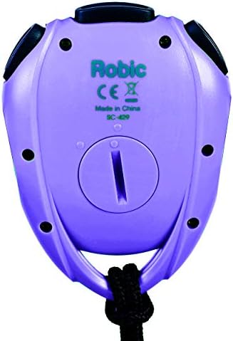 Robic 429-67991 Fácil de usar o cronômetro de alta presisão, roxo