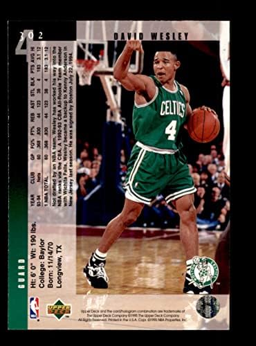 1994 Deck superior 302 David Wesley Boston Celtics NM/MT Celtics Baylor