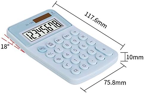 Calculadora quul calculadoras solares calculadoras fofas portáteis transportar suprimentos de escritório escolar