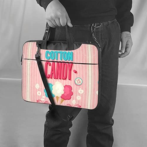 Cotton Candy Candy portátil Bolsa de laptop/trabalho de trabalho com alça superior