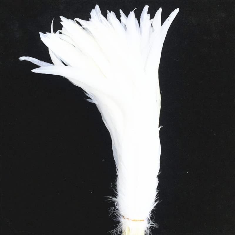 Zamihalaa - 16-18 polegadas 40-45cm Lake Blue Rooster Coque Tail Feathers para artesanato Plumes de faisão