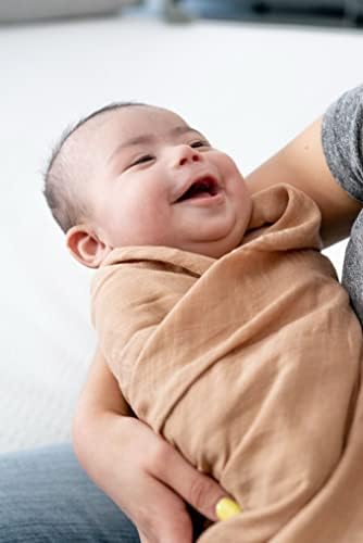 Luvababy Muslin Baby Blanket Set w/ Lullaby Spotify Playlist, Muslin Swaddle Cobertors, cobertores de bebê neutro,