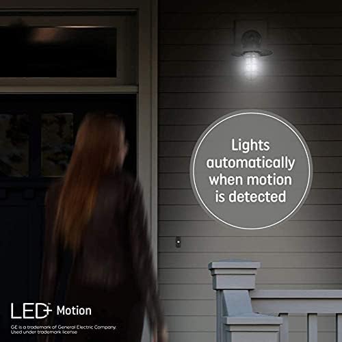 Pacote de lâmpada LED de sensor inteligente, E27 12W Luz de segurança interna e externa, sensor embutido,