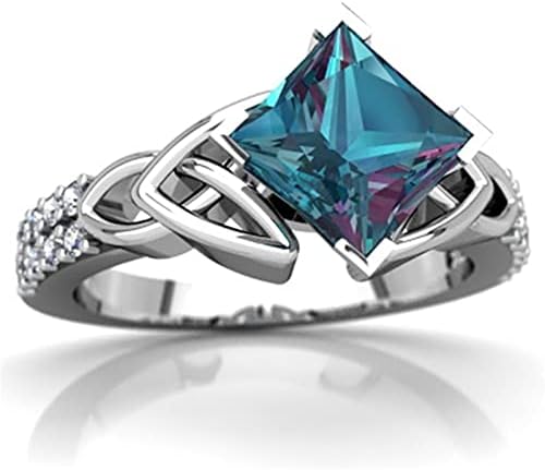 2023 Novo casamento colorido 512 Mulheres tamanho jóias ringas de zircão de presente de dedo anelar anéis de jóias