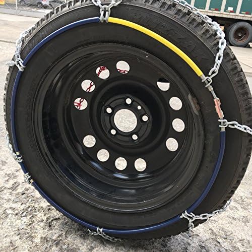 Tirechain.com 215/55R18 215/55 18 Cadeias de pneus de diamante TUV Conjunto de 2