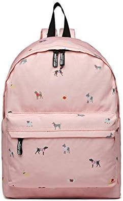 Backpack de piquenique pequeno e fofo com padrão cães em jumper, feito de melhor material de poliéster