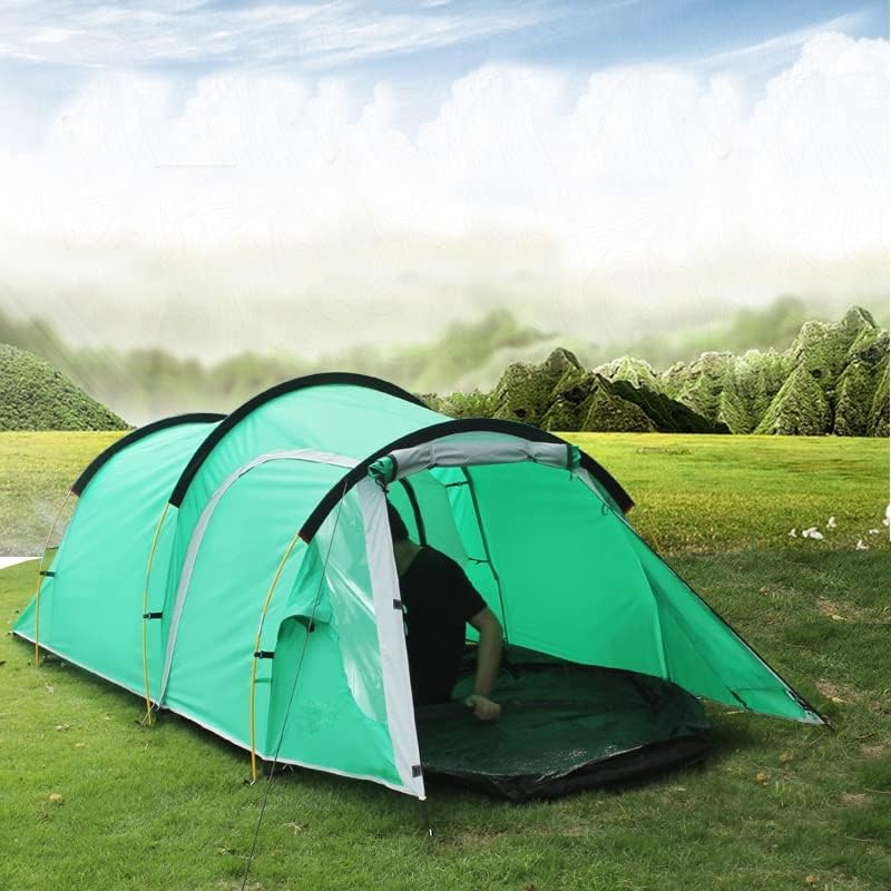 Tenda de montanhismo de camping mhyfc tenda portátil para 3-4 pessoas tenda de piquenique para