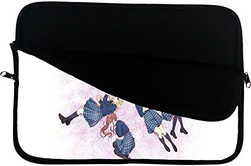 Caixa de manga de laptop de 22/7 de anime, capa de comprimido de manga de laptop mangá, protetor de dispositivo