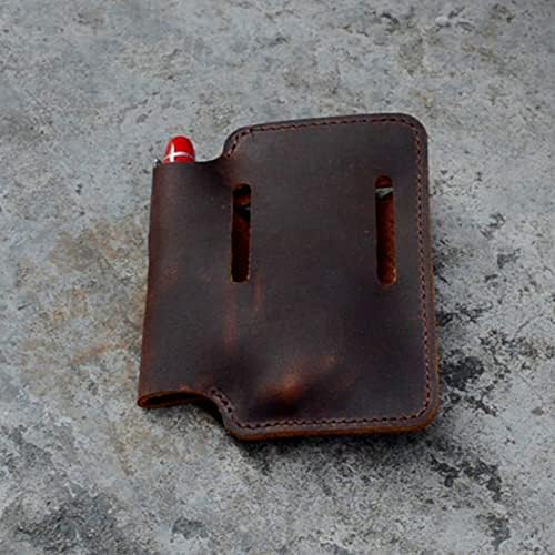 Coleat Genuine Leather Multitool Bainha Organizador, bolsa de cinto EDC de couro para homens, suporte