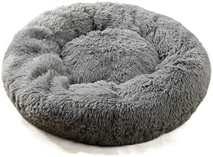Mmyydds Cama de cachorro Pet Round Cushion Removível Lavagem de saco de dormir Reclinner Casca de sofá de gato