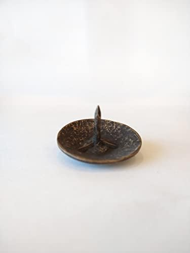 Ferro Clavo Decorativo, 25pcs de 1 ½ ”de polegada de acabamento forjado para madeira ao ar livre, mobiliário