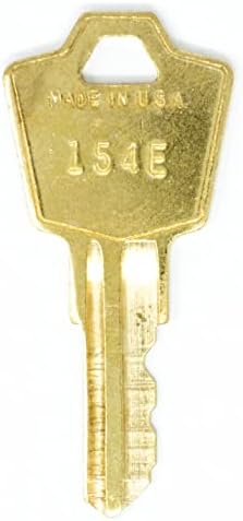 Chaves de substituição do armário de arquivo HON 154E: 2 chaves