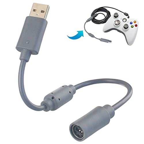 Ostent USB Breakaway Extension Cable Adaptador para Microsoft Xbox 360 Controlador com fio