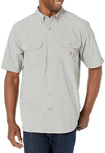 Força masculina de Carhartt Camisa de manga curta leve 105314