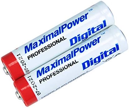 MaximalPower (2 pacote LR03 / AM -4 AAA 1.5V Super Baterias Alcalinas - 140 minutos