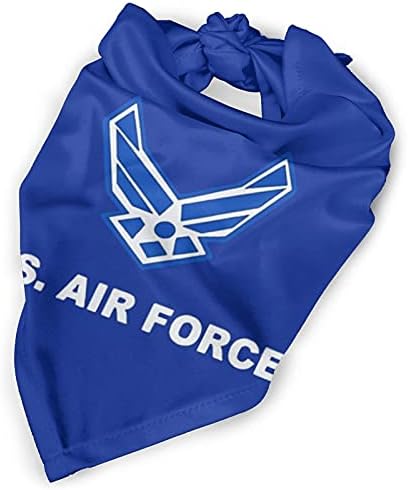 Bandana de cães da bandeira militar da Força Aérea, Bandanas de cães Triângulo Bibs Acessórios de