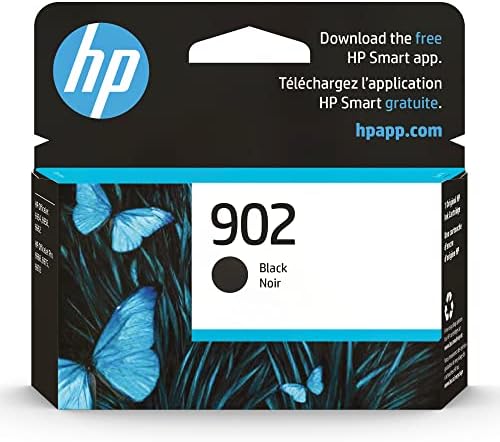 HP 902 Cartucho de tinta preta | Trabalha com a HP OfficeJet 6950, 6960 Series, HP OfficeJet Pro 6960,