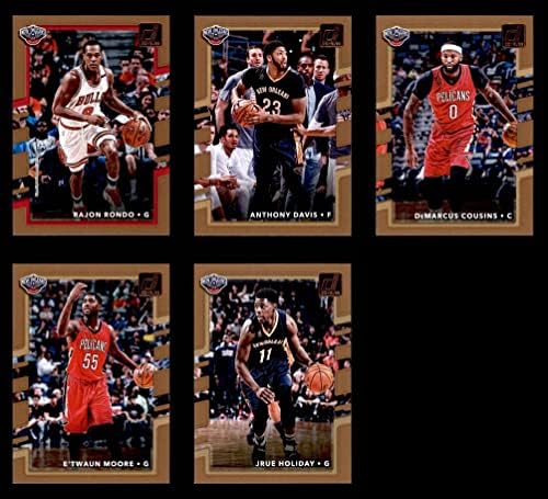 2017-18 Donruss New Orleans Pelicans Team define Nova Orleans Pelicans NM/MT Pelicans