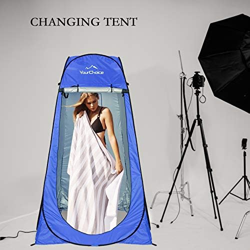 Tenda de privacidade da sua escolha - Pop -up Chousel troca de banheiros tenda portátil Camping Shelters