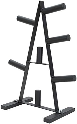 Kettlebell barbell rack stand placa de peso prato de peso árvore de 2 polegadas Placas de pára -choques de