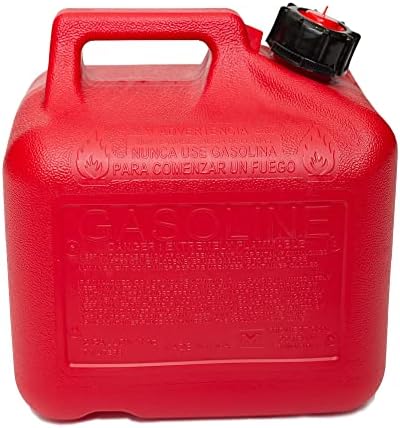 Midwest Can Company 2310 2 galões de gás podem abastecer jarros de recipiente com bico