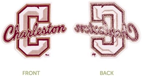 Faculdade de Charleston Patch Cougars C de C de manchas bordadas Apliques Costura ou ferro na bolsa de jaqueta blazer
