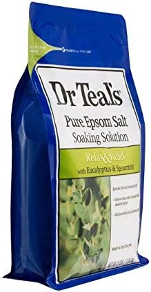 Dr. Teal Epsom Salt Bath Bath Pack, Relax & Relester com Eucalipto e Spearmint e Glow & Radiance com