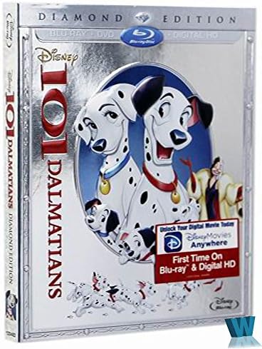 101 Dalmations: Diamond Edition [Blu-ray + DVD] [Blu-ray] [2012]…