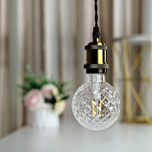 Tianfan Edison Bulbos 2700k LED vintage Bulbo 4W não diminuído de lâmpada decorativa especializada e26