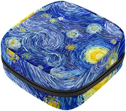 Blue Starry Sky Space Galaxy Makeup Bag Zipper Pouch Travel Organizador cosmético para mulheres e meninas
