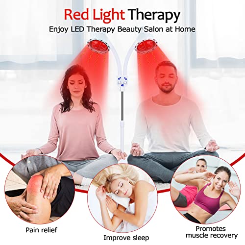 Lâmpada de terapia de luz vermelha da luz de luz infravermelha de Syeyyyds, 275W Lâmpor de terapia de luz vermelha