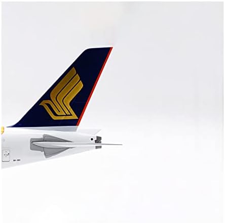 Modelos de aeronaves 1: 200 Avião em escala liga de liga para a aviação Airbus A380 9V-SKI 50º pingente de pingente