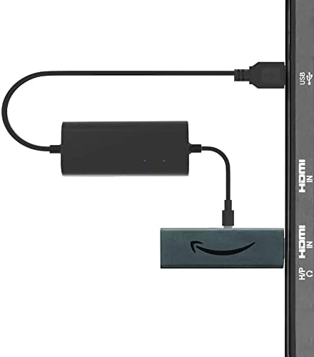 IBERLs para Fire Stick TV 4K Adaptadores de cabo de cabo USB 4K Acessórios