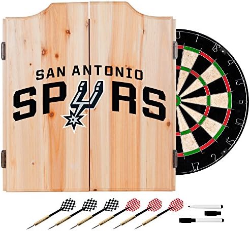 NBA San Antonio Spurs Wood Dart Gabinet