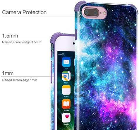 Caso do iPhone 7 Plus, capa iPhone 8 Plus, capa de telefone emogins para maçã, capa de proteção de