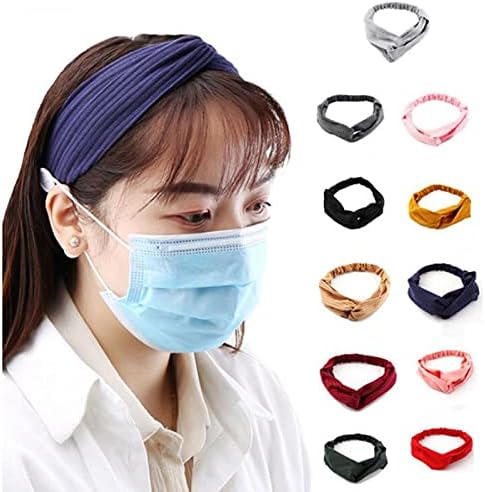 DDDCM Anti-Leather Butter Band Sports Sports Yoga Elastic Cross Cross Solid Color Knited Band Women